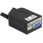 DeLOCK VGA-Adapter DB-15 (W) bis 10-poliger Anschlussblock (66259)