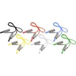 VOLTCRAFT MSB-501 Messleitungs-Set [Lamellenstecker 4 mm - Lamellenstecker 4 mm] 0.50 m (MSB-501-05)