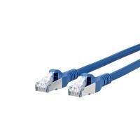 METZ CONNECT 1308450544-E 0.5m Cat6a S/FTP (S-STP) Blau Netzwerkkabel (1308450544-E)