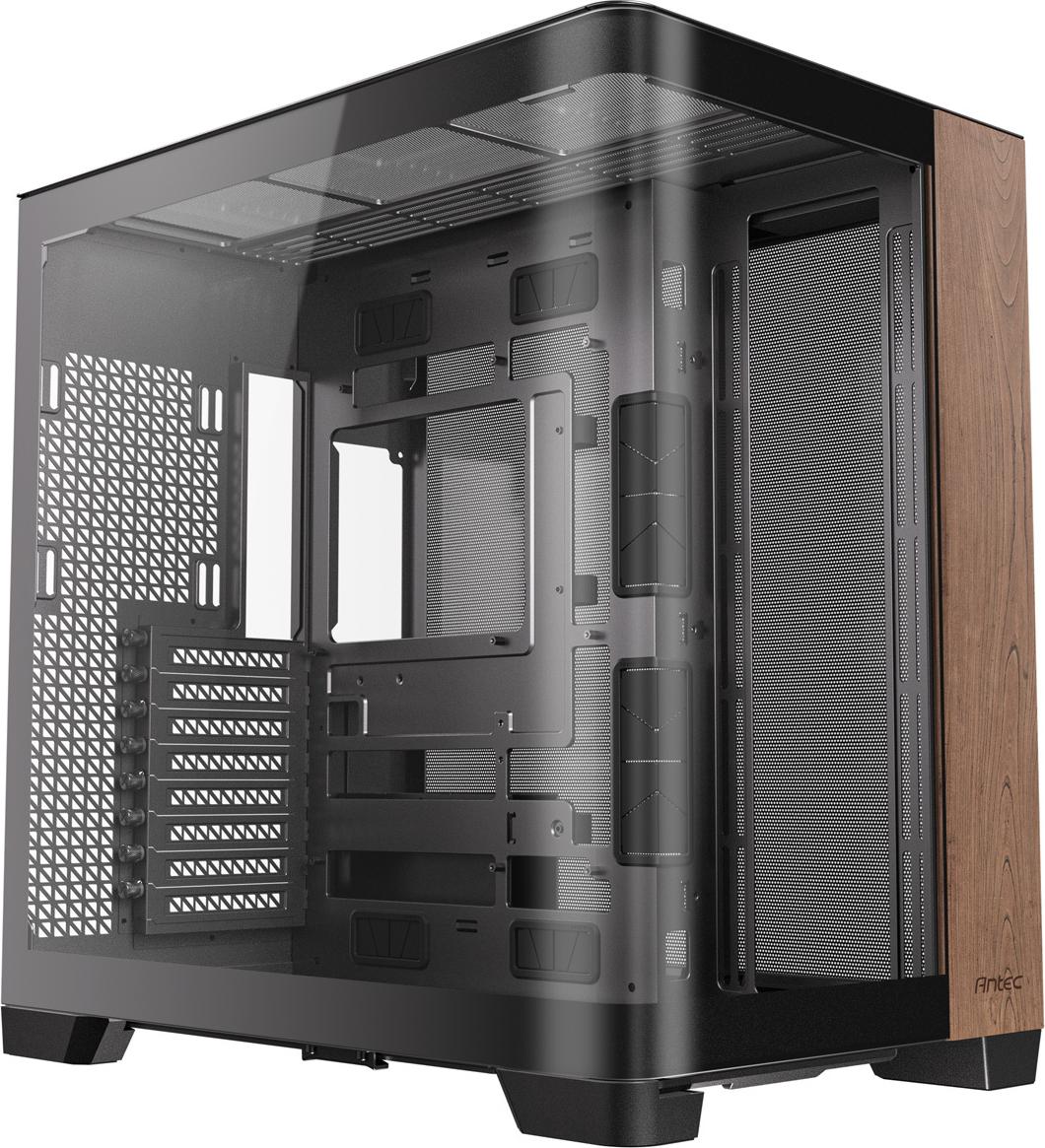 Antec C8 Curve Wood Full-Tower Gehäuse E-ATX mit Holzoptik Glasfenster (0-761345-10158-5)