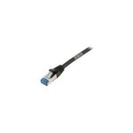 Synergy 21 10m Cat.6a S/FTP 10m Cat6a S/FTP (S-STP) Schwarz (S216668)
