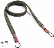 C-ROPE Kameragurt Traveler aus Paracord 125cm Military Olive retail (CRP-TRL-125-OLV)