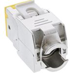 8er Pack Keystone RJ45 Buchse geschirmt Cat.6A gelb (76207Y)