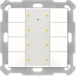 MDT technologies Taster Plus 55 8-fach, Reinweiß mat BE-TA55P8.02 (BE-TA55P8.02) (B-Ware)