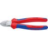 Knipex 70 05 180 Werkstatt Seitenschneider mit Facette 180 mm