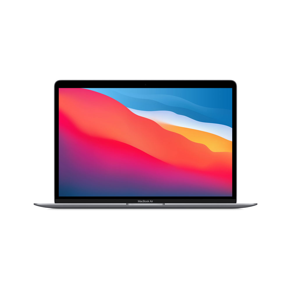 Apple MacBook Air Notebook 33,8 cm (13.3" ) Apple M 16 GB 256 GB SSD Wi-Fi 6 (802.11ax) macOS Big Sur Grau (Z124_5004_DE_CTO)