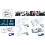 AVERY Zweckform Namensschilder mit Magnet 70,0 x 30,0 mm (POL30MA66-5DR)