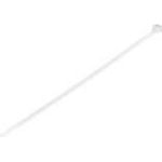 StarTech.com 25cm(10") Cable Ties, 68mm(2-5/8") Dia, 22kg(50lb) Tensile Strength, Nylon Self Locking Ties, UL Listed, 100 Pack, White  (CBMZT10N)