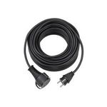 Brennenstuhl Verlängerungskabel Mit Schutzkontakt-Stecker und -Kupplung mit Verschlusskappe 5m schwarz (1161420)
