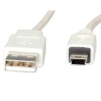 VALUE USB 2.0 Kabel, Typ A - 5-Pin Mini 0,8m (11.99.8708)