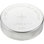 Knopfzellen-Akku LIR 2477 Lithium 180 mAh 3.6 V 1 St. (VC-12714070)