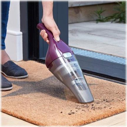 Black & Decker DustBuster NVC115W Handstaubsauger 11,5 min Grau, Violett