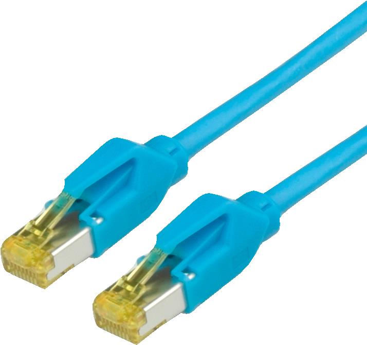 DRAKA UC900 / HIROSE TM31 Patchkabel Kat.6A, blau, 7,0 m (21.05.9574)