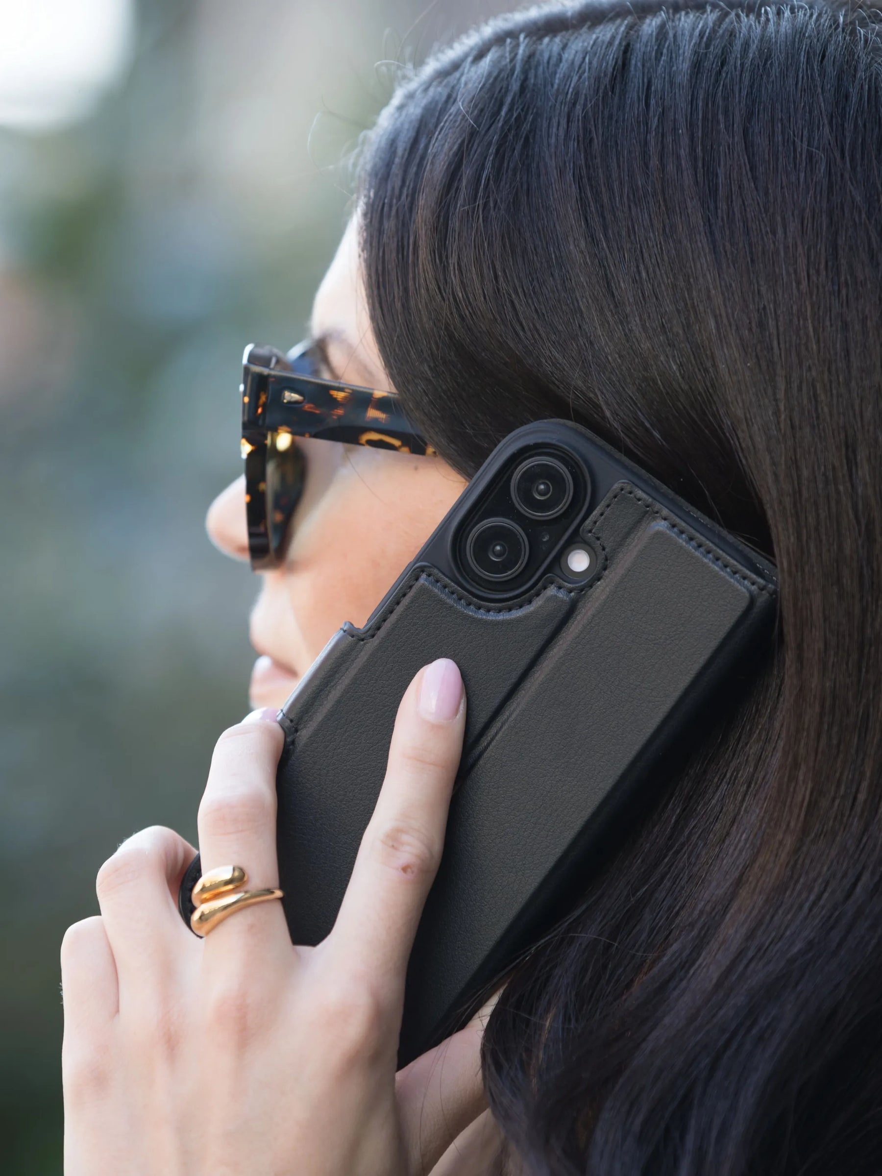 dbramante1928 Oslo Pro Flip-Hülle für Samsung Galaxy S24 FE 6.7" Schwarz