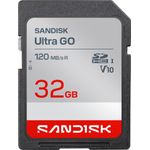 SanDisk SDHC Ultra GO 32GB (UHS-1, V10, U1, C10, R120MB/s, Full HD Video) (00226972)