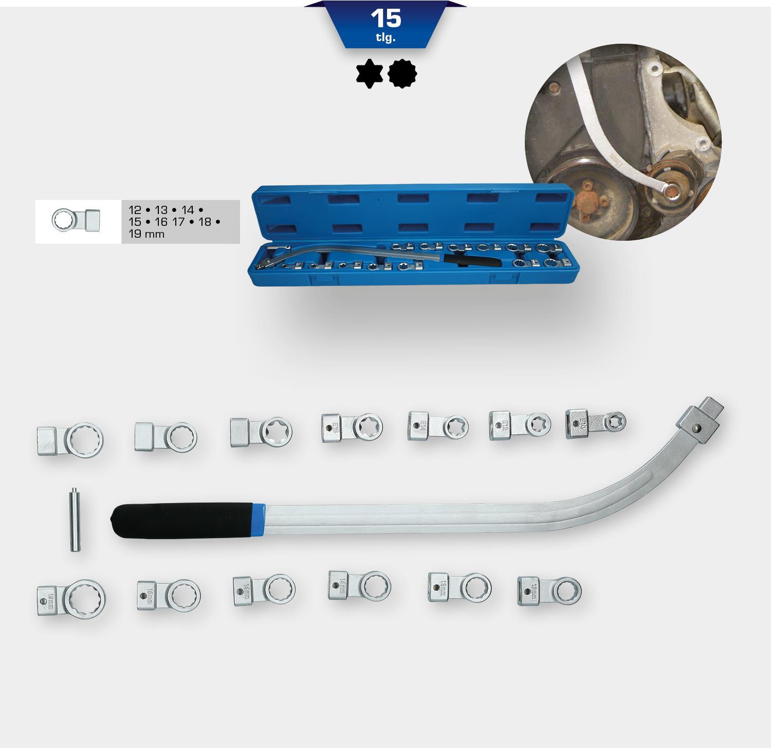 KS TOOLS Werkzeuge-Maschinen GmbH Keilriemen und Spannrollen  