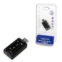 LogiLink USB Soundcard with Virtual 7.1 Soundeffects Soundkarte USB 2.0  - Onlineshop JACOB Elektronik