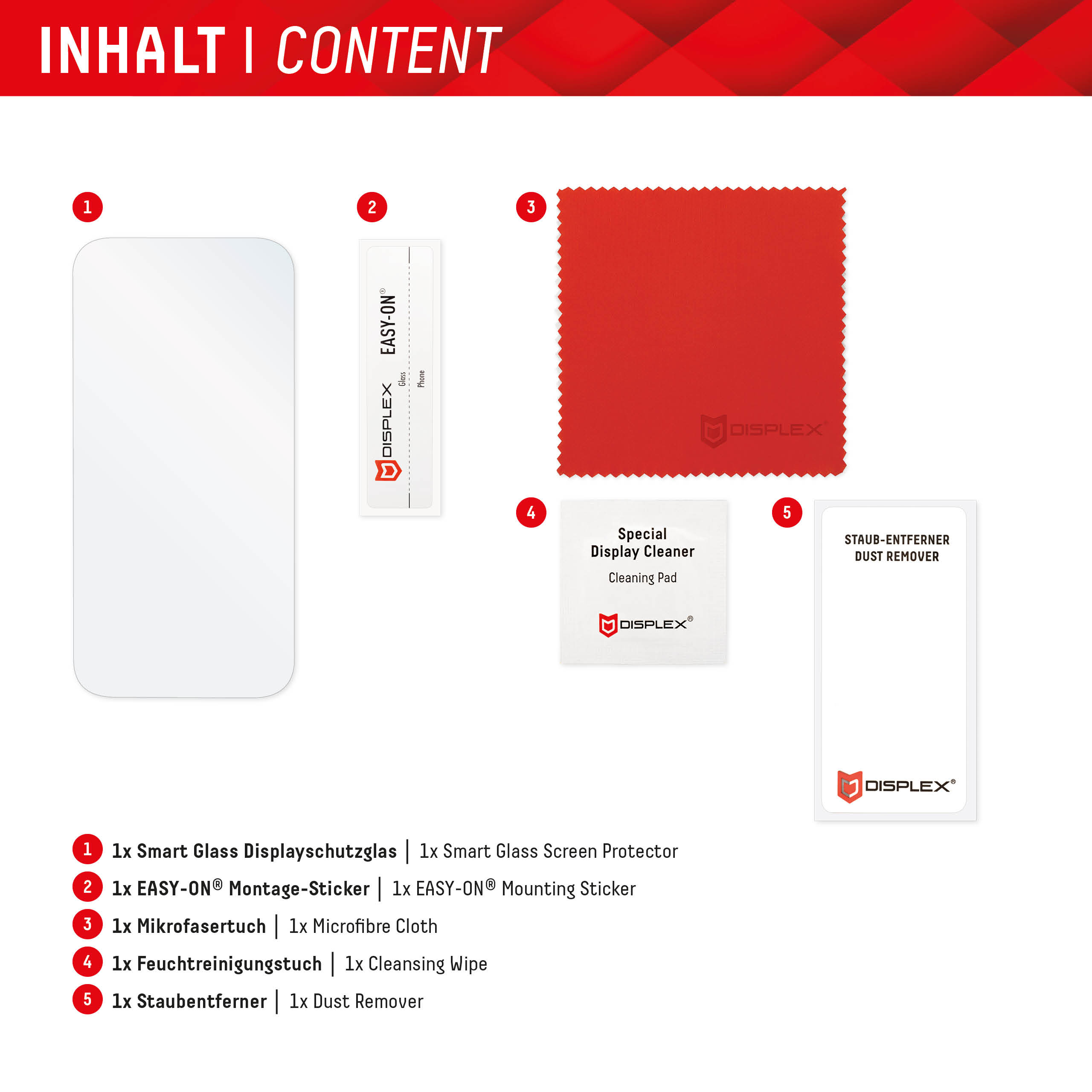 E.V.I. DISPLEX Smart Glass Samsung Galaxy A56 Transparent