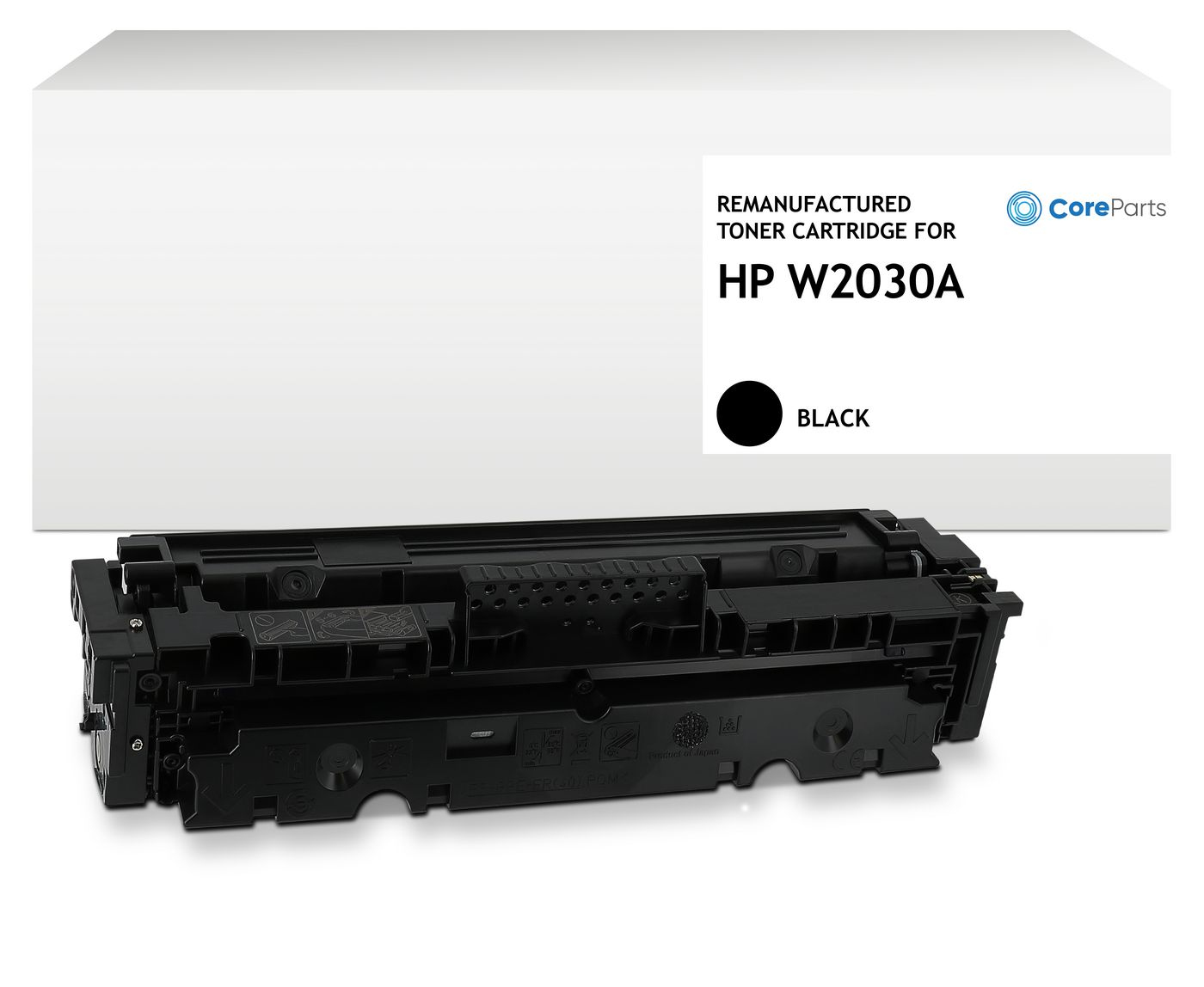 CoreParts Tonerpatrone QI-W2030A Schwarz (kompatibel mit HP W2030A)