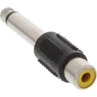 InLine® Audio Adapter, 6,3mm Klinke Stecker auf Cinch Buchse, Mono (99322)