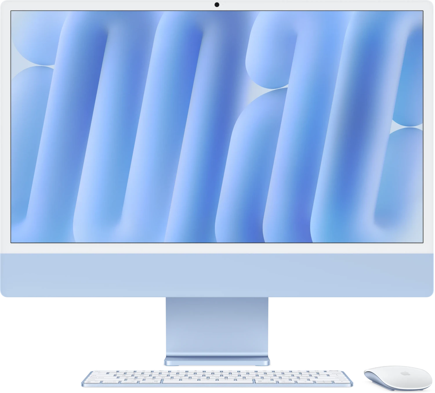 Apple iMac 24" M4 10-Core CPU/GPU 24GB 1TB SSD Blau QWERTZ DE