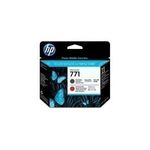 Hewlett-Packard HP 771 - Druckkopf mattschwarz, Chromatic Red (CE017A)
