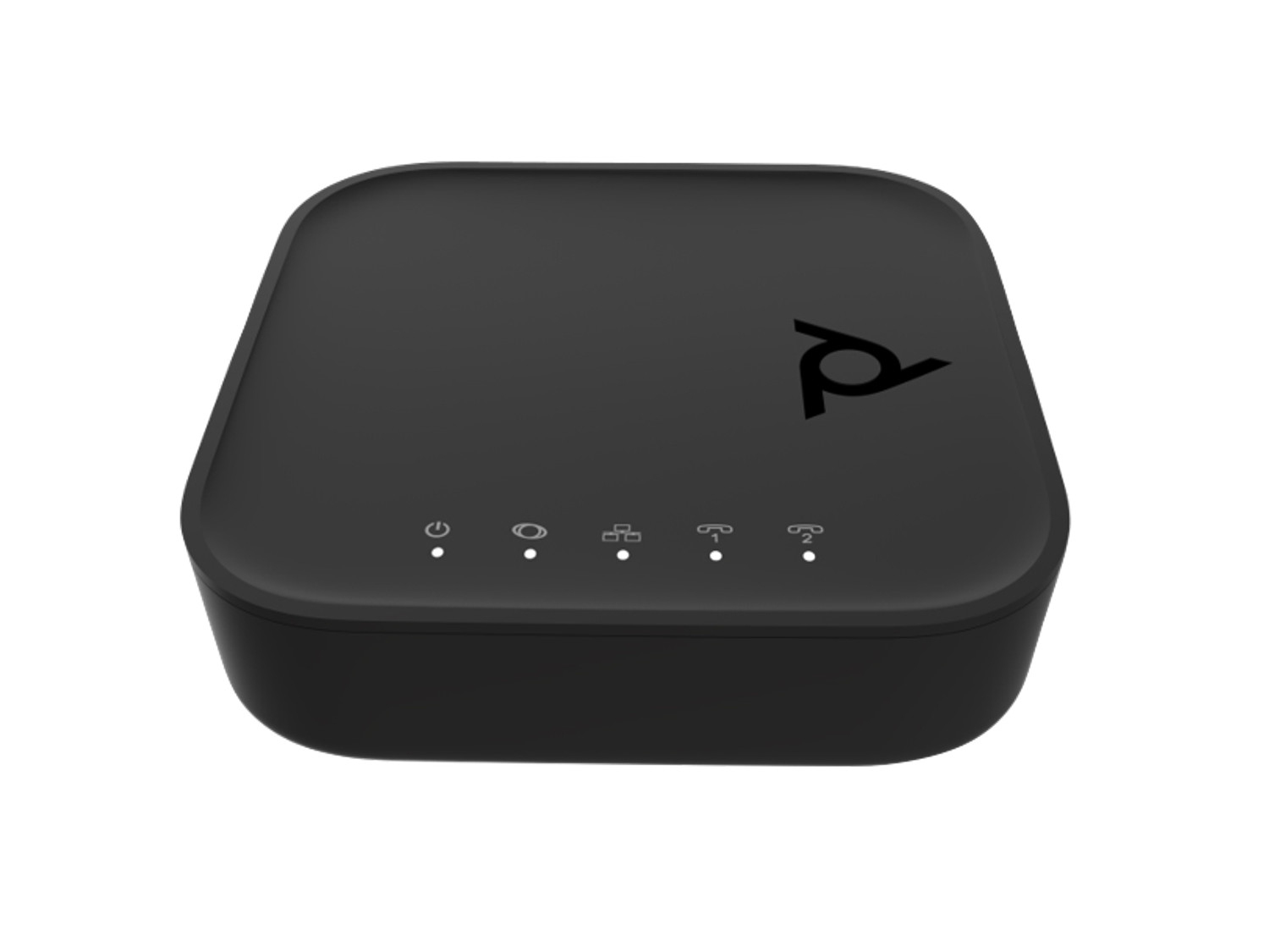 Poly ATA 402 VoIP-Telefonadapter Schwarz