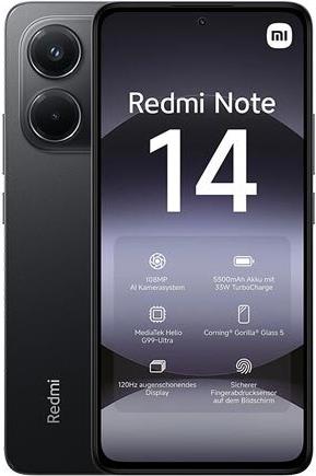 Xiaomi Redmi Note 14 8/256GB Midnight Black (60832)