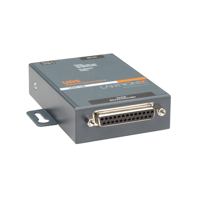 Lantronix Device Server UDS1100 One Port Serial (RS-232/RS-422/RS-485) to IP Ethernet
