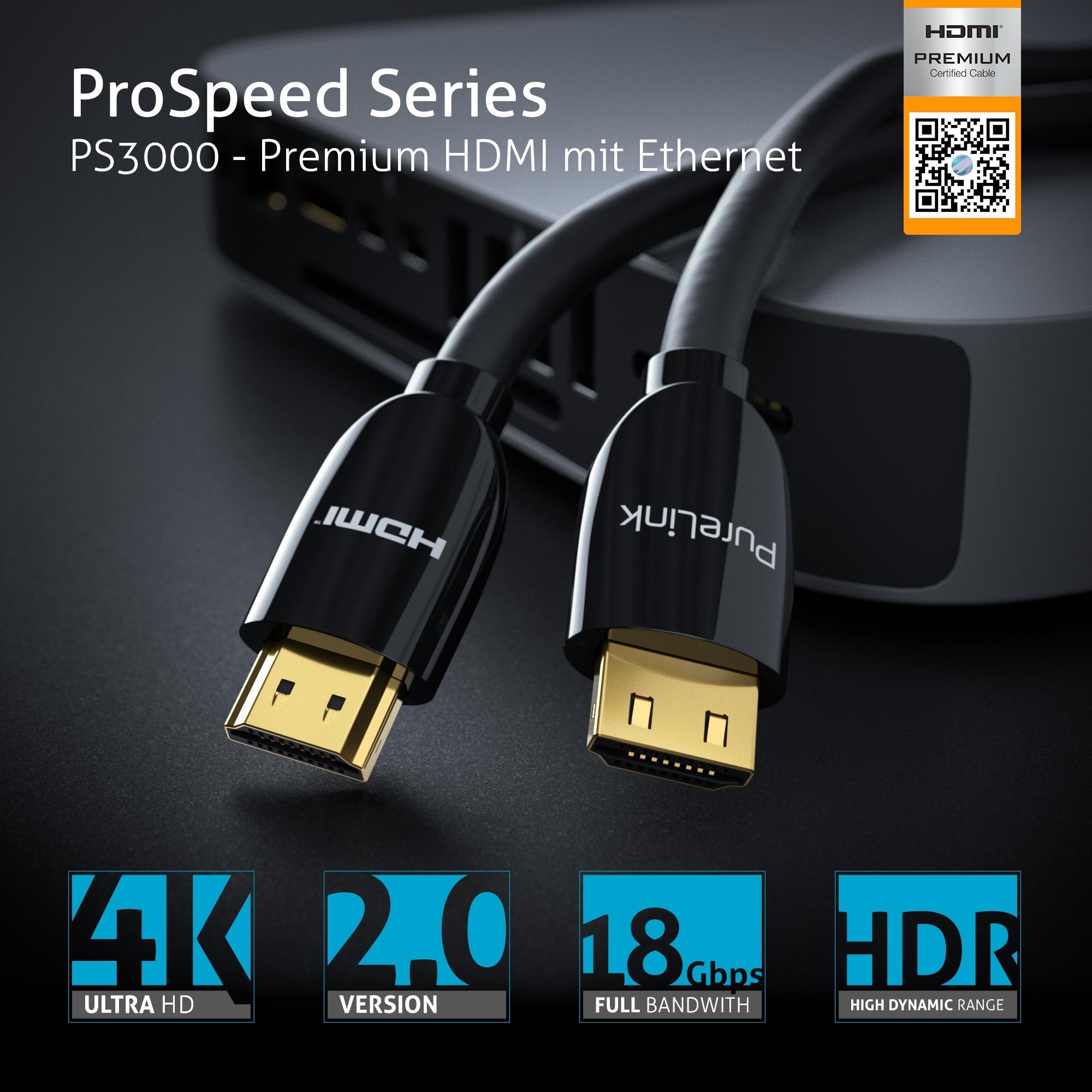 PureLink ProSpeed HDMI-Kabel mit Ethernet (PS3000-030)