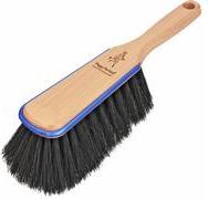 Peggy Perfect Handfeger "Harmony", aus Holz, Länge: 280 mm robuster Holzkörper mit blauem umlaufenden Farbelement, - 1 Stück (1072)