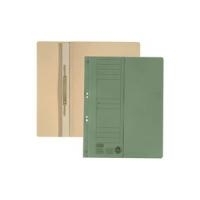 ELBA Ösenhefter aus Karton, grün, kaufmännische Heftung halber Vorderdeckel, gepackt zu 50 Stück - 50 Stück (21451 GN)