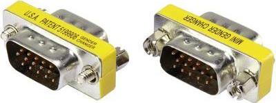 Renkforce Seriell Adapter [1x D-SUB-Stecker 15pol. - 1x D-SUB-Stecker 15pol.] 0 m Gelb Renkforce (RF-4480044)