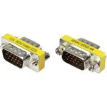 Renkforce Seriell Adapter [1x D-SUB-Stecker 15pol. - 1x D-SUB-Stecker 15pol.] 0 m Gelb Renkforce (RF-4480044)