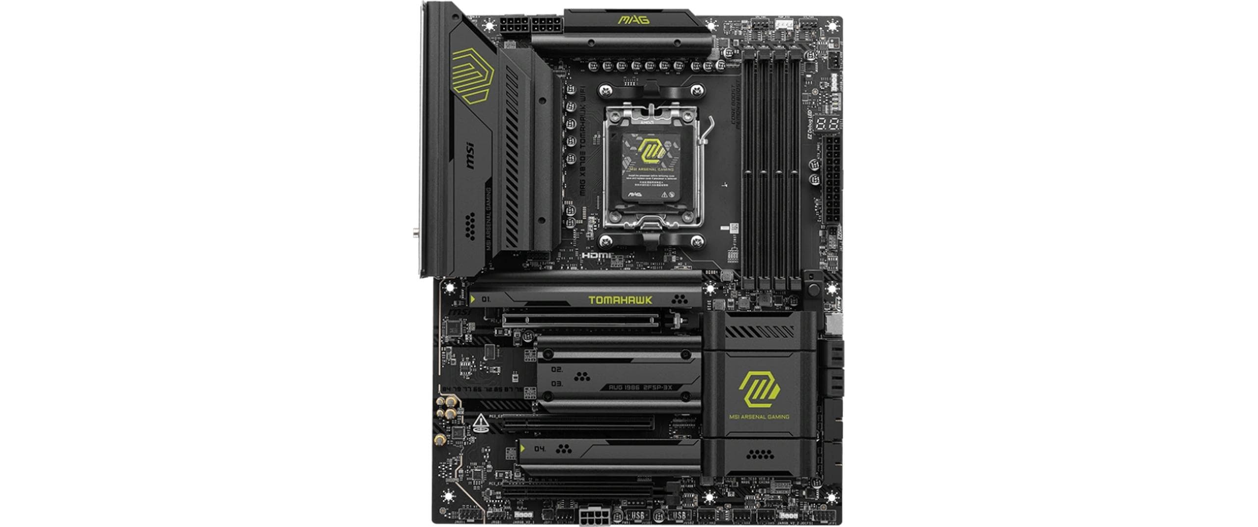 MSI MAG X870E TOMAHAWK WIFI ATX AM5 DDR5 Schwarz