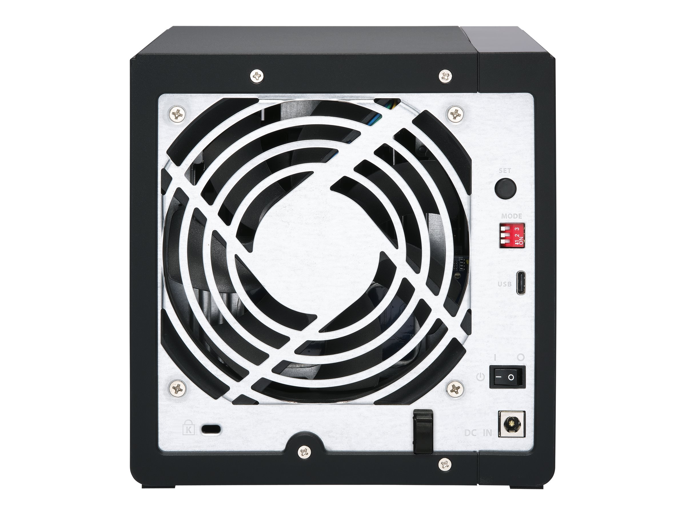 QNAP TR-004 NAS-Erweiterungsgehäuse 4 Bay Schwarz