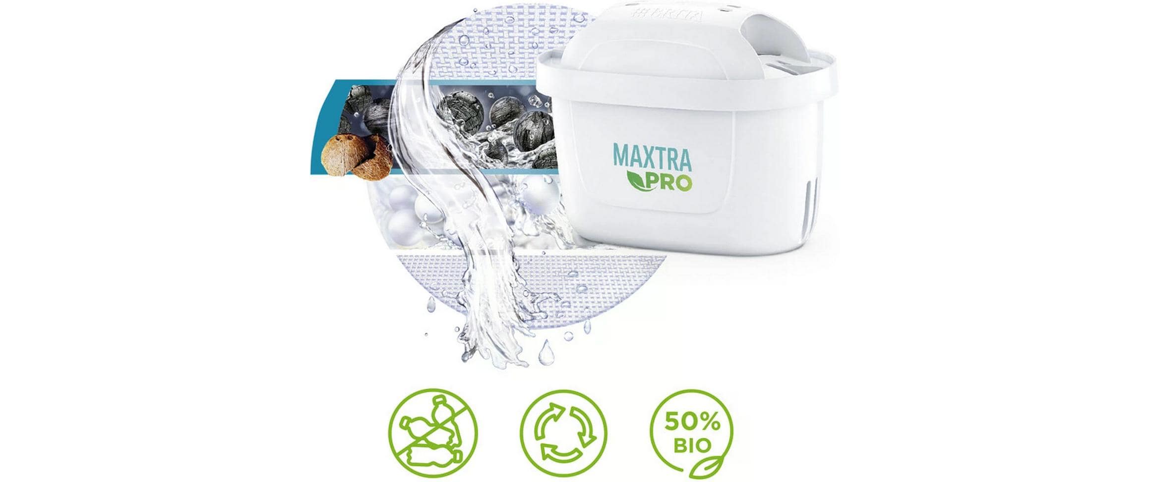 Brita Marella Tischwasserfilter inkl. 12 Filter Blau