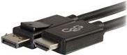 C2G 10ft DisplayPort to HDMI Cable (54327)