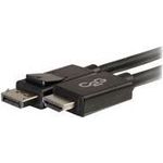 C2G 10ft DisplayPort to HDMI Cable (54327)