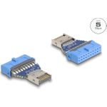 Delock 67129 - USB 3.0 Pfostenbuchse auf intern Key A Stecker (67129)