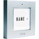 m-e modern-electronics 41272 Funkklingel Sender mit Namensschild (41272)