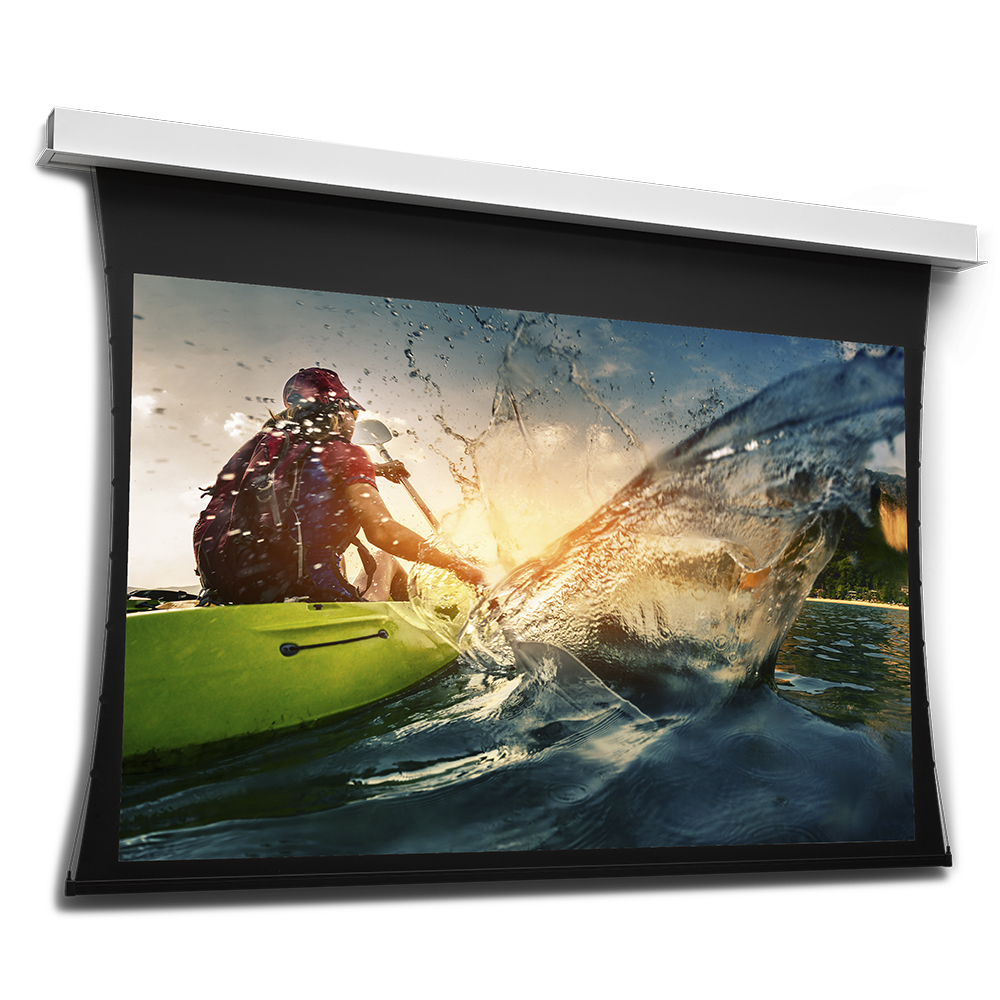 Legrand Tensioned DescenderPro 135" Motorleinwand Aluminium