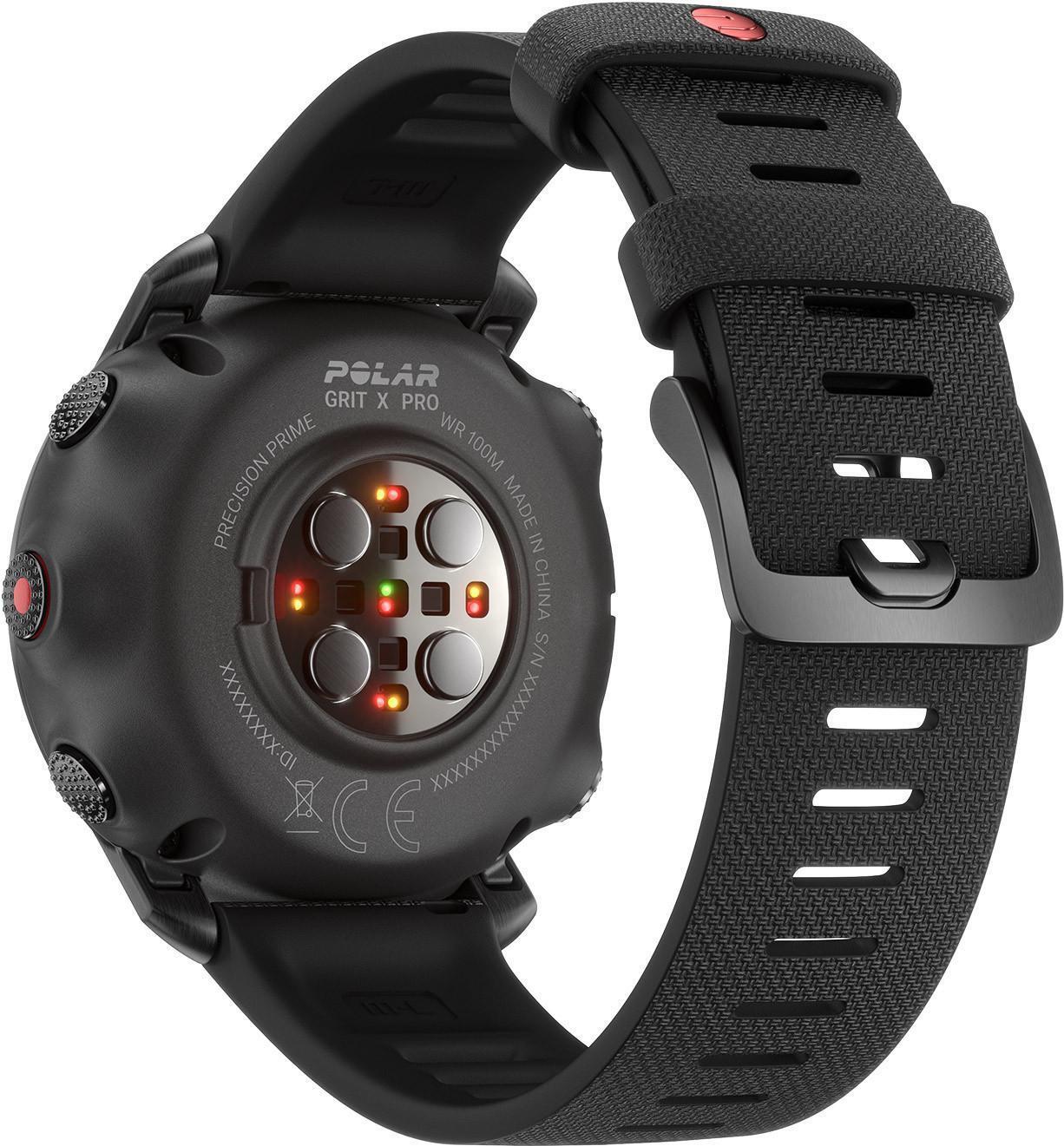 POLAR Grit X Pro Smartwatch 1,2" GPS Bluetooth Schwarz
