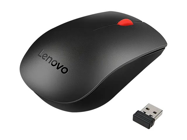 Lenovo Essential Wireless Combo Gen 2 Tastatur-und-Maus-Set Kabellos 2,4 GHz QWERTZ Schwarz