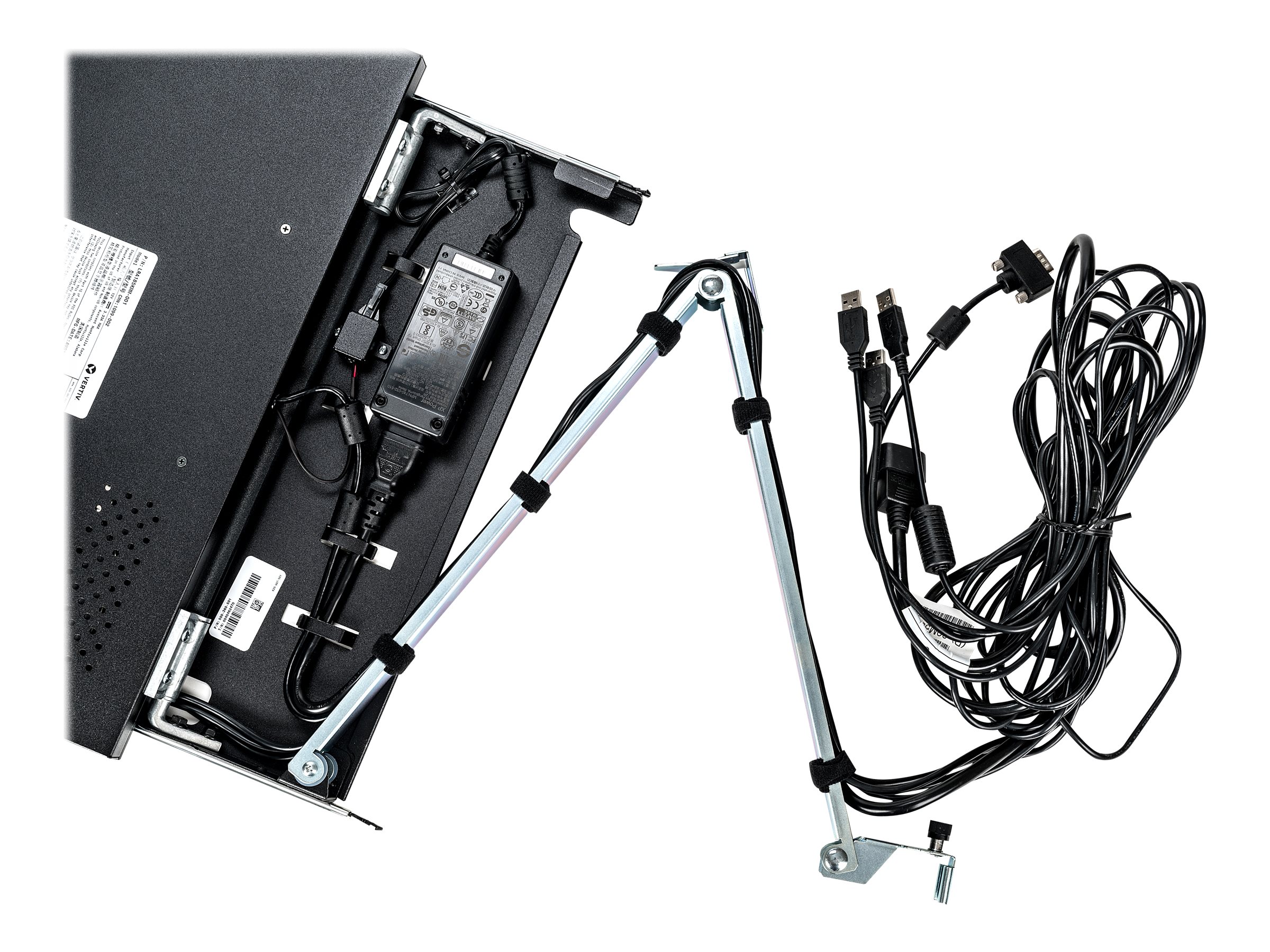 Avocent Local Rack Access KVM-Konsole 19" VGA USB 1U Schwarz