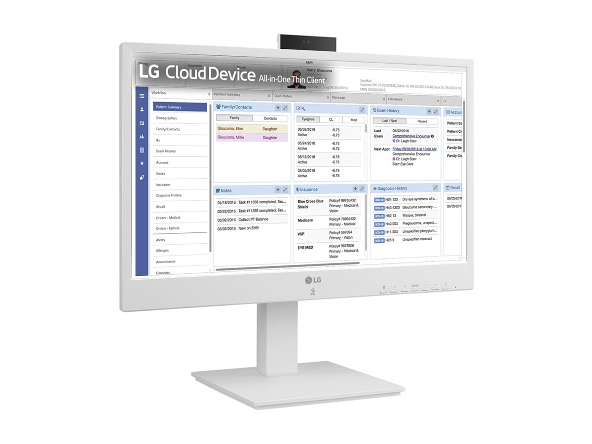LG ThinClient 24CR671N-2P All-in-One 23,8" Full HD Intel Pentium Silver N6005 8 GB RAM 256 GB SSD