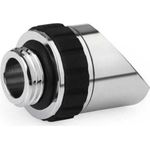 Alphacool Apex Grip Adapter 45° AG/IG G1/4 drehbar chrom (14890)