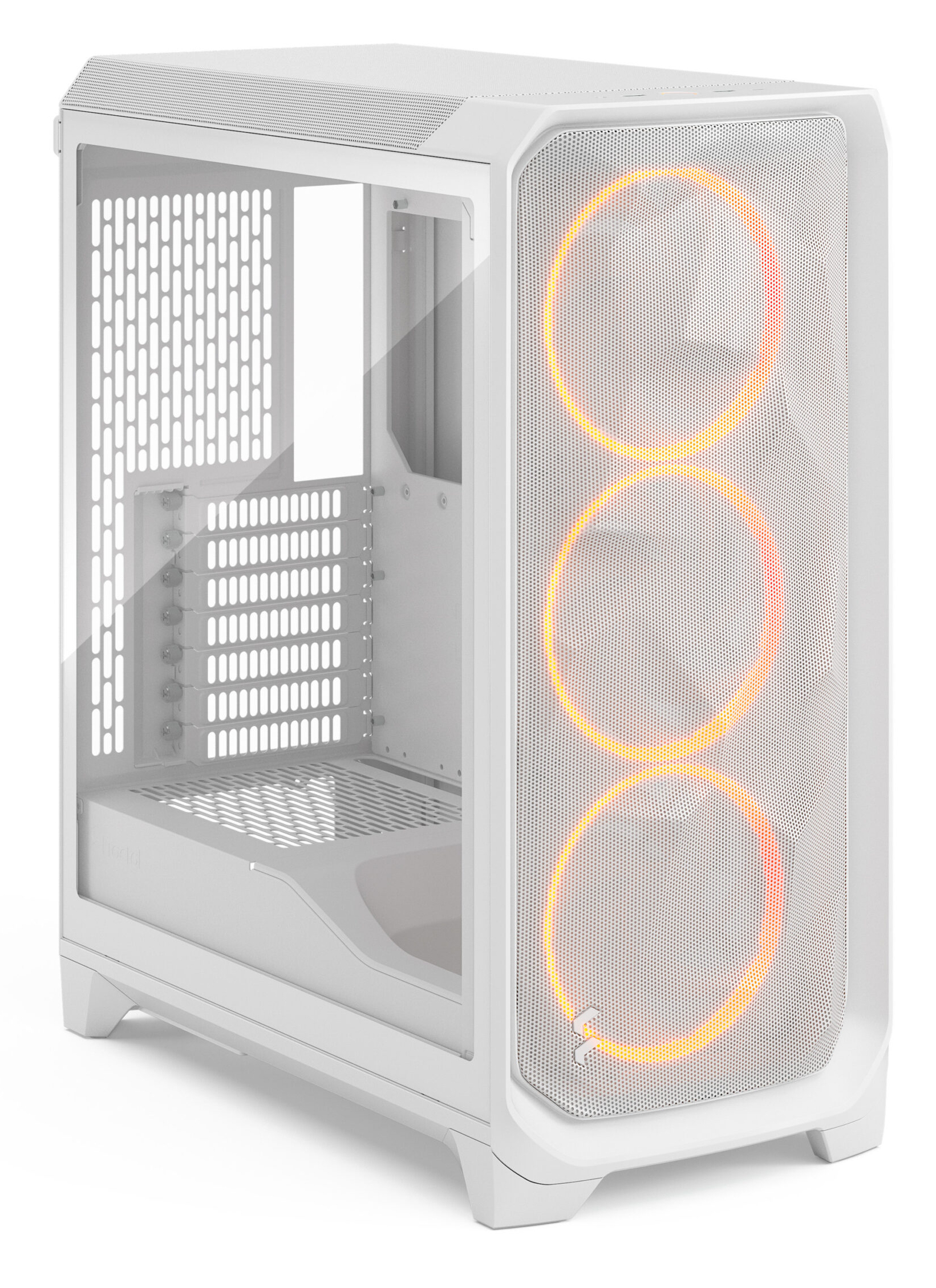 Fractal Design Meshify 3 RGB Tower E-ATX White TG Clear Tint