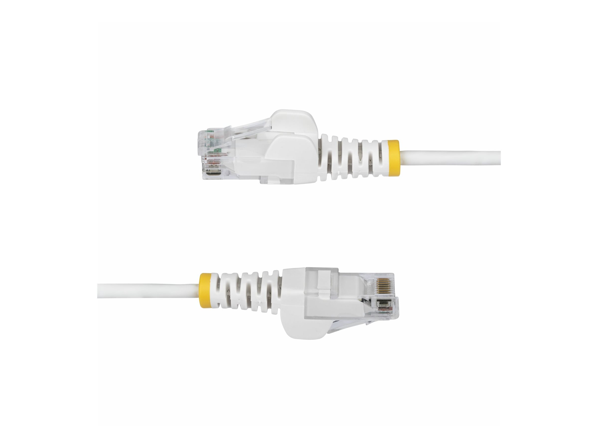 StarTech.com Slim CAT6 Ethernet-Kabel 3 m, RJ-45, UTP, 28 AWG, LSZH, Snagless, Weiß