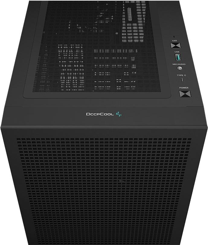 DeepCool CH560 DIGITAL Midi Tower ATX E-ATX ARGB Tempered Glass Schwarz